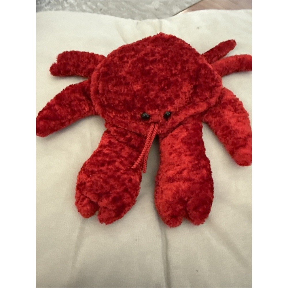 Crawfish Lobster Red Hand Puppet CalToy Stuffed Animal Plush‎ Large Claws 4724